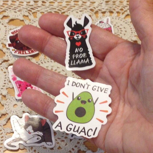 Stickers with attitude, bundle of 12 cellphone stickers - Picture 4 of 6